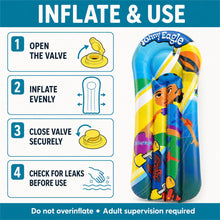 3-Pack Kids Inflatable Pool Lounger Floats, 103 cm - image 10