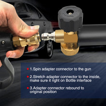 MATCC Snow Foam Cannon Adjustable Pressure Washer Foam Wash Gun 1L Bottle Car Wash Gun Snow Foam Lance with 1/4" Quick Connector - image 2