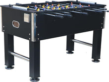 54 Inch Foosball Table Game Set with Cup Holders & Leg Levelers, Full Size Indoor Soccer Table, Sturdy MDF Steel Construction, 4 Balls, Game Room Table for Home Office Family Play Model 641
