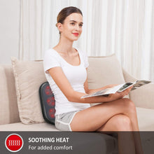 Foot Massager with Heat Shiatsu Kneading Washable Cover Black - image 6