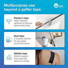 Gaffer Tape, Matte White, 2 in x 30 yd, Cable Management - image 7