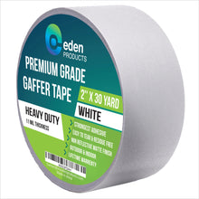 Gaffer Tape, Matte White, 2 in x 30 yd, Cable Management - image 8