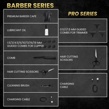 Cordless Hair Clipper and T-Blade Trimmer Set, Gold - image 7