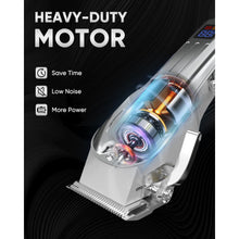 Cordless Hair Clipper and Trimmer Set with 2 LED Displays, Model SL - image 3