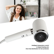 Compact Hair Dryer with Diffuser and Concentrator, White, MD-19 - image 8