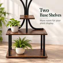 Indoor Plant Stand with 8 Shelves and 3 LED Grow Lights, 63.4 in - image 6