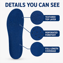 Full-Length Support Insoles with Arch and Heel Cushion, Men's 8/Women's 9 - image 9