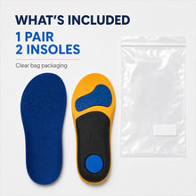 Full-Length Support Insoles with Arch and Heel Cushion, Men's 8/Women's 9 - image 8