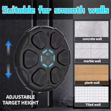 Intelligent Boxing Machine, Bluetooth Music Boxing Training Pad for Kids, Adults, Small Spaces, Relief Training,for Home,Office, Apartment Workouts