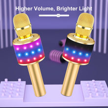 Gold BONAOK Q78 Bluetooth karaoke microphone - image 5