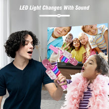 Light Pink BONAOK Q78 Bluetooth karaoke microphone - image 6