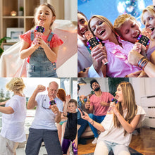 Rose Gold BONAOK Q78 Bluetooth karaoke microphone - image 6
