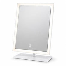 12-Inch LED Makeup Mirror with 10X Magnification, White - image 1