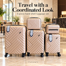 5-Piece Hardshell Luggage Set with Spinner Suitcases, 3 Colours - image 9