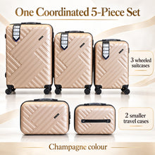5-Piece Hardshell Luggage Set with Spinner Suitcases, 3 Colours - image 10