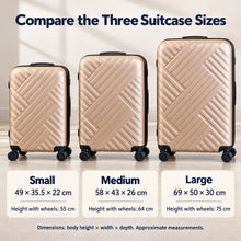 5-Piece Hardshell Luggage Set with Spinner Suitcases, 3 Colours - image 8