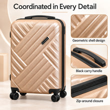 5-Piece Hardshell Luggage Set with Spinner Suitcases, 3 Colours - image 6