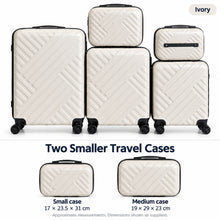 5-Piece Hardshell Luggage Set with Spinner Suitcases, 3 Colours - image 22