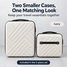 5-Piece Hardshell Luggage Set with Spinner Suitcases, 3 Colours - image 25
