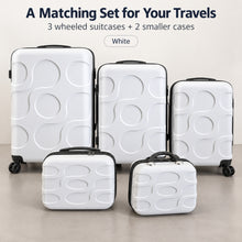 5-Piece Hardshell Luggage Set with Spinner Suitcases, 3 Colours - image 12