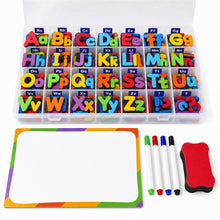 Magnetic Alphabet Letters, 234-Piece Foam Set with Board and Case - image 1