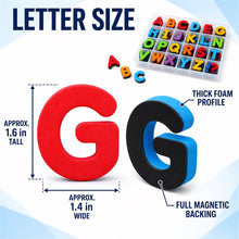 Magnetic Alphabet Letters, 234-Piece Foam Set with Board and Case - image 4