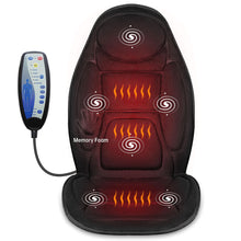 Heated Massage Seat Cushion with 6 Vibration Motors and 4 Zones - image 1