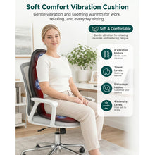 Heated Massage Seat Cushion with 6 Vibration Motors and 4 Zones - image 2