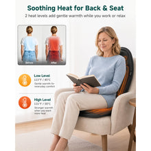 Heated Massage Seat Cushion with 6 Vibration Motors and 4 Zones - image 5