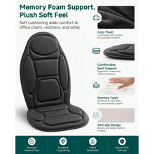 Heated Massage Seat Cushion with 6 Vibration Motors and 4 Zones - image 6