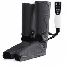 Air Compression Foot and Calf Massager with Heat, 3 Modes, Black - image 10