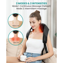 Cordless Neck and Body Massager with Heat, 6 Kneading Heads - image 4