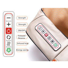U-Shaped Heated Kneading Massage Pillow for Neck, Back and Shoulders - image 5