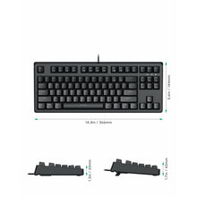 AUKEY KM-G14 Mechanical Keyboard, Compact 87 Keys Gaming Keyboard with Blue Switches, RBG Light - image 2