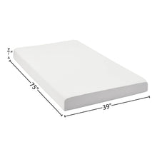7-Inch Memory Foam Mattress Twin Pressure-Relieving Support, Soft Plush Comfort, CertiPUR-US Certified Foam Breathable Cover, Motion-Isolation Design Ideal for Kids, Teens &amp; Guest Rooms