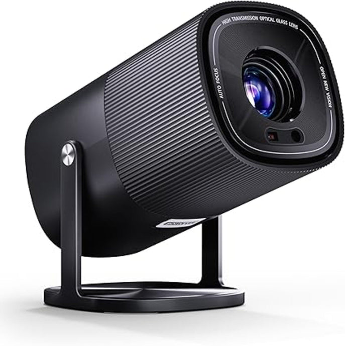 Mini Smart Projector 1080P Native HD Auto Focus & Auto Keystone Wi-Fi 5 & Bluetooth 5.2 | 270° Adjustable Stand | Portable Home Theater Projector for Movies, Gaming, Travel & Office Model T800