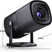 Mini Smart Projector 1080P Native HD Auto Focus & Auto Keystone Wi-Fi 5 & Bluetooth 5.2 | 270° Adjustable Stand | Portable Home Theater Projector for Movies, Gaming, Travel & Office Model T800