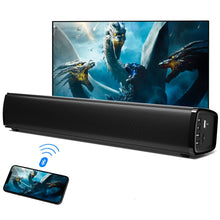 2.1 Channel Bluetooth Soundbar – Deep Bass, Optical & AUX Inputs, Wall-Mountable