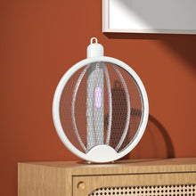 Foldable Rechargeable Electric Mosquito Swatter and Bug Zapper, White - image 6