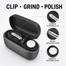 Electric Nail Clipper with Grinder, Light and USB-C, Gray - image 10