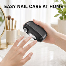 Electric Nail Clipper with Grinder, Light and USB-C, Gray - image 9