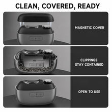 Electric Nail Clipper with Grinder, Light and USB-C, Gray - image 7