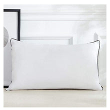 Premium Bed Pillow Insert 74 × 48 cm, Soft & Supportive Fiber-Fill with Breathable Cotton-Blend Cover, Standard Size for Sleeping, Couch & Hotel Use