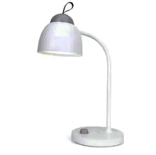 Adjustable LED Desk Lamp Rechargeable Portable Table Light with Flexible Gooseneck, Rotary Switch & Carry Hook – 20.1” Study & Reading Lamp for Bedroom, Office, Dorm