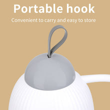 Adjustable LED Desk Lamp Rechargeable Portable Table Light with Flexible Gooseneck, Rotary Switch & Carry Hook – 20.1” Study & Reading Lamp for Bedroom, Office, Dorm