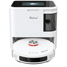 Redroad G20 white robot vacuum and mop with self-cleaning dock
