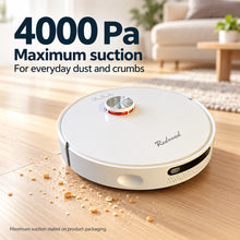 Robot Vacuum & Mop 4000Pa Suction Self-Cleaning Dock White - image 4
