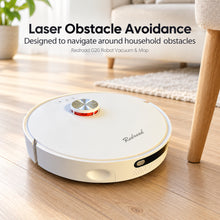 Redroad G20 white robot vacuum and mop with self-cleaning dock - image 8