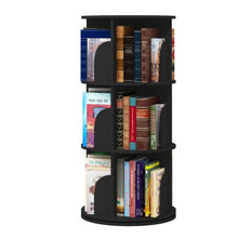 360° Rotating Stackable Storage Shelves & Bookshelf Organizer