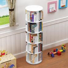 360° Rotating Stackable Storage Shelves & Bookshelf Organizer